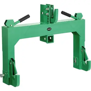 VEVOR 3-Point Quick Hitch with 2 in Receiver, 3000 Lbs Lift Capacity, 3-Pt Hitch with 5 Level Adjustable Bolt, Adaptation to Category 1 2 Tractor, Heavy Duty 3 Point Attachments, BlackVEVOR Super Brand Day