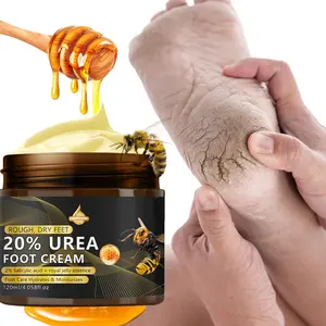 Urea Foot Cream with 20% Urea & 2% Salicylic Acid + Royal Jelly, Moisturizing Balm for Dry Thick Feet, Winter Care, 120ml