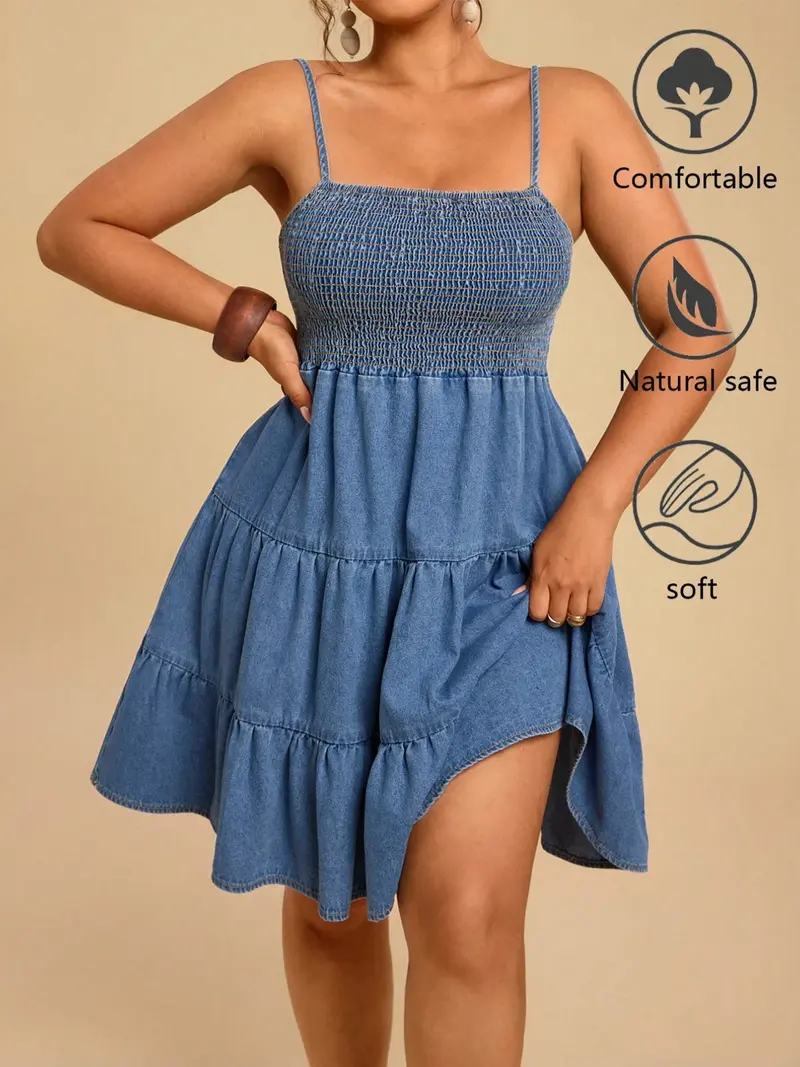 plus size dungarees blue dress - TikTok Shop plus size dungarees blue dress - TikTok Shop
