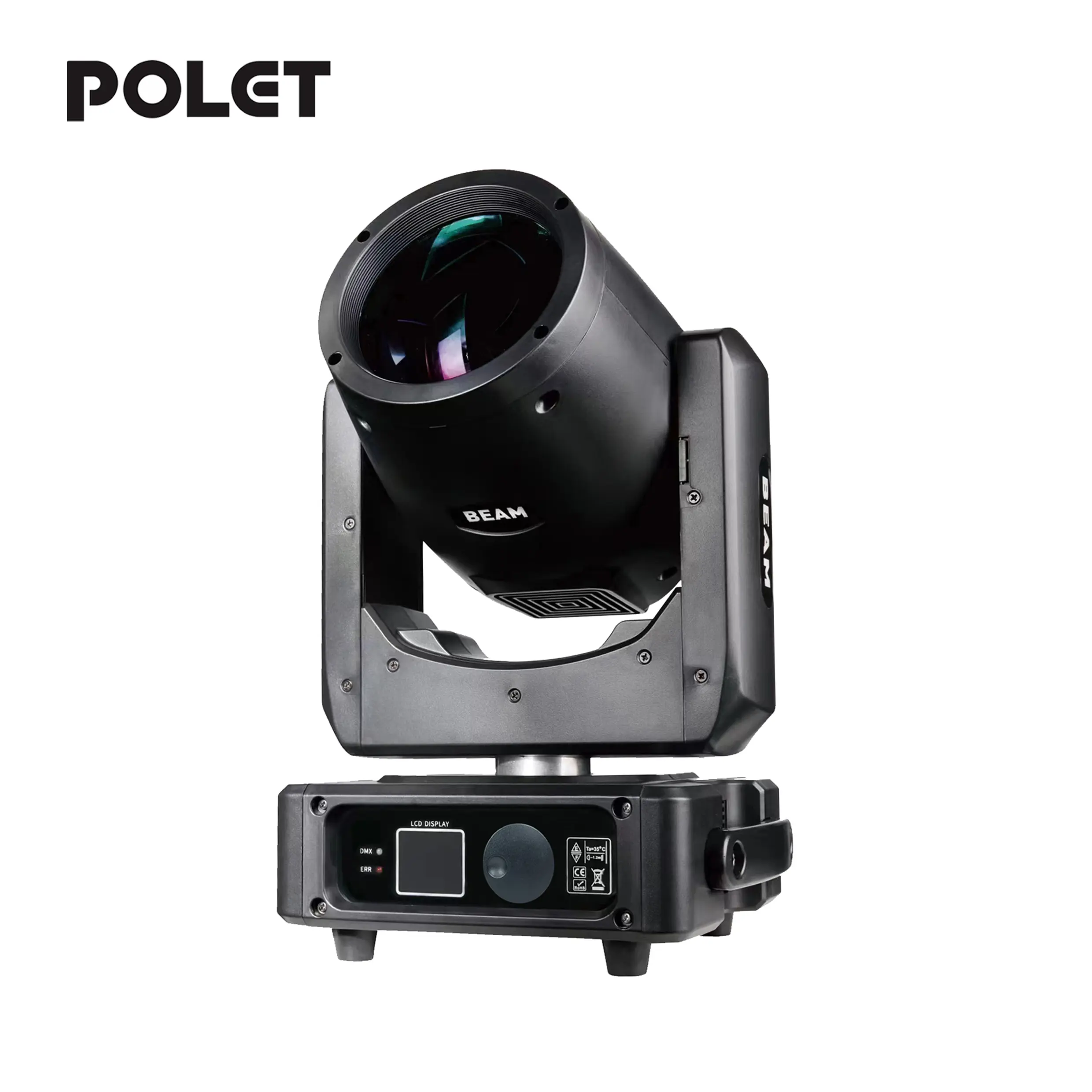 POLET 250W Bulbs Light 8r Beam Moving Head Light DMX512 Sharpy With 15gobo MINI Stage Fashion Show Wedding DJ Party Club Music Festival DJ Stage Lighting