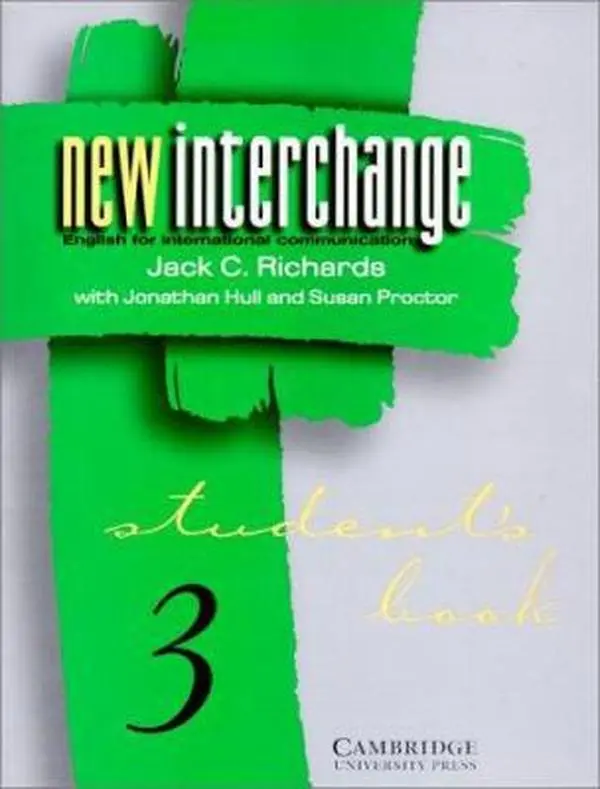 USED Book - New Interchange Level 3 Student's book 3: English for International Communication by Jack C. Richards (Paperback) - english