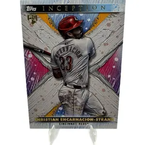 Topps 2024 Inception RC Christian Encarnacion Cincinnati Reds Strand Red Baseball Card RC Edition