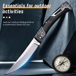 Multifunctional Kitchen Knife, Outdoor Men's Knife, Exquisite Pocket Knife, Suitable for Outdoor Survival Knife