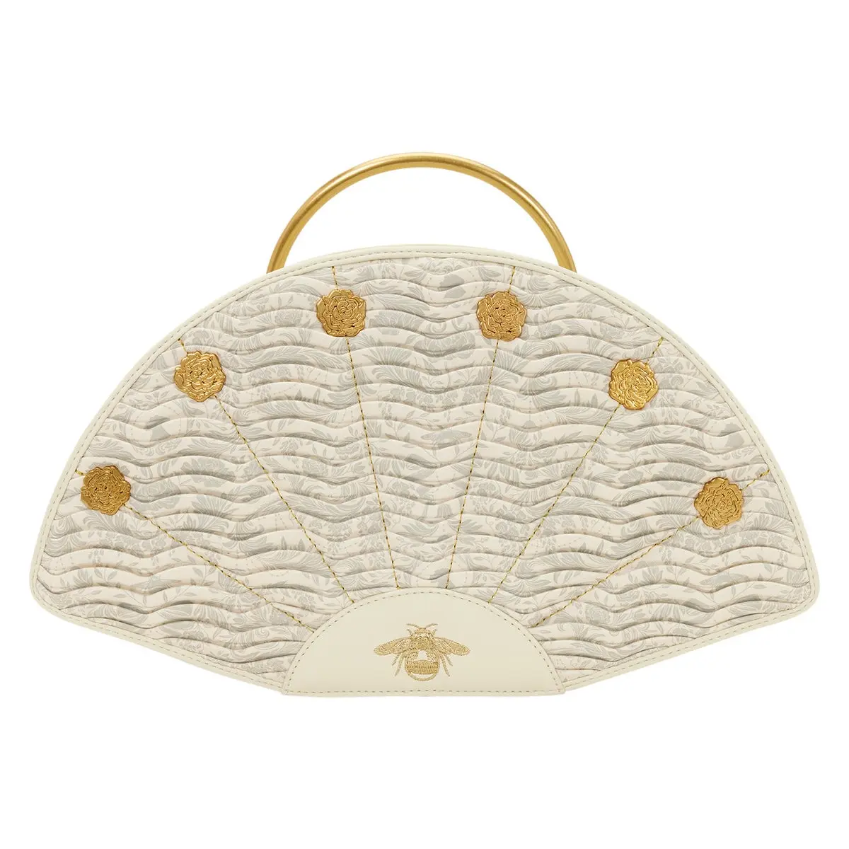 Bridgerton Figural Fan Handbag