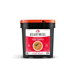 ReadyWise - 60 Serving Entrée Only Grab and Go Food Kit