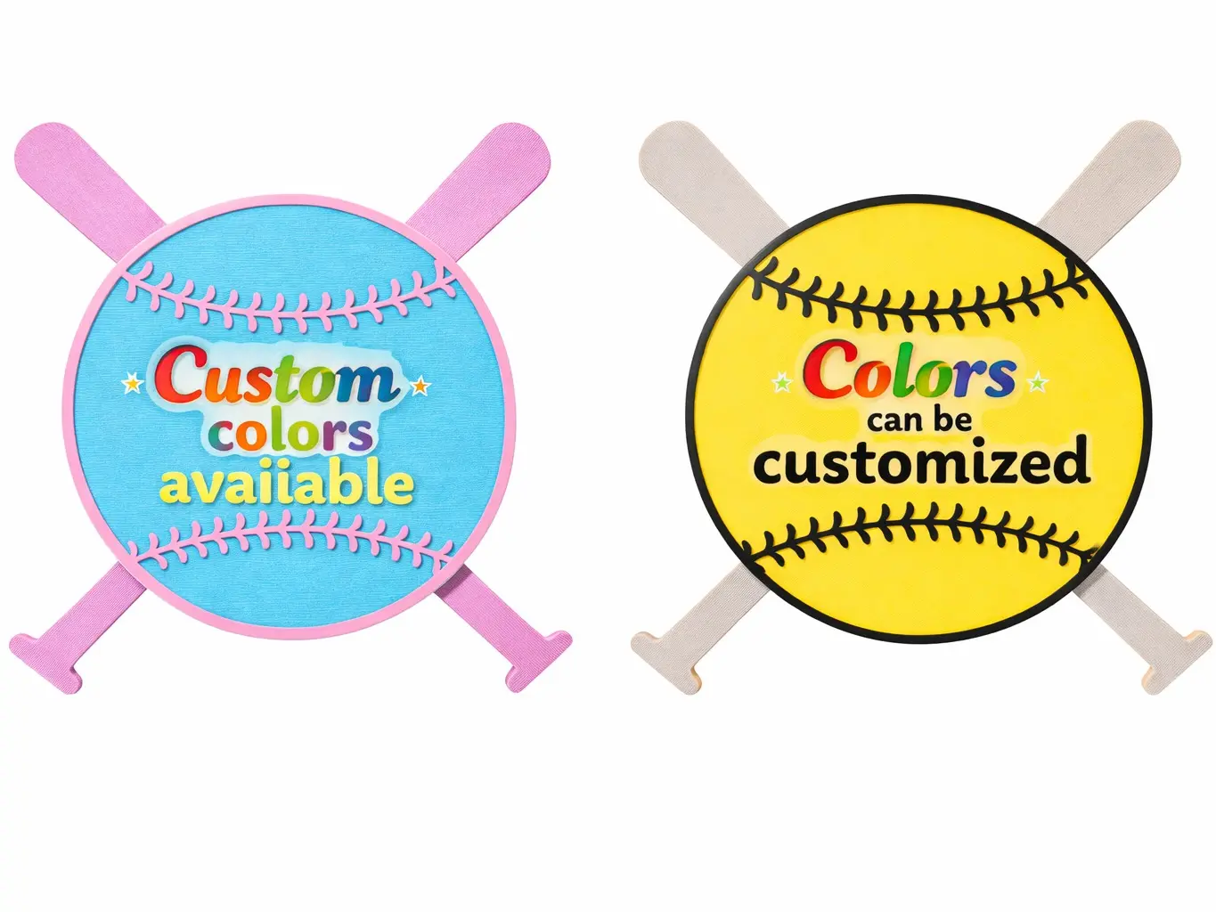 Personalized Softball Name Sign Personalized Softball Name Sign