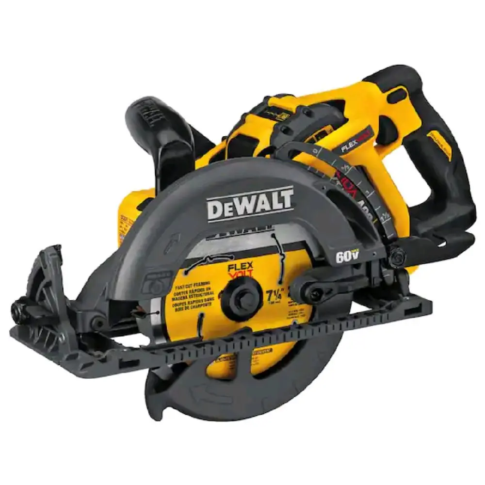 DEWALT FLEXVOLT 60v 7-1/4 in. Wormdrive Style Circular Saw.