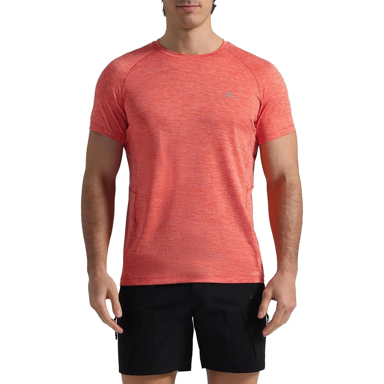 Pioneer Camp Mens Moisture Wicking Running Workout Shirt Performance Athletic T-Shirts UPF 50+ Short Sleeve Active Gym Tops