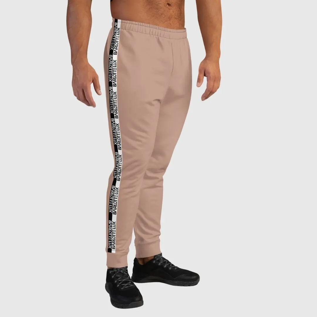 Men's Tan Lux Joggers