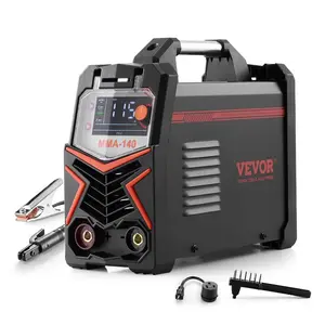 VEVOR TIG Welder, 225A 6 - In - 1 Aluminum Welding Machine (Large LED Display) - AC TIG/DC TIG/AC Pulse TIG/DC Pulse TIG/Spot TIG/MMA(Stick), 110220V Dual Voltage Electric Welder with IGBT InverterVEVOR Super Brand Day