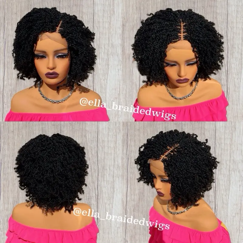 4x4 Lace Closure Kinky Wig for Black Women - Natural Look, Soft & Comfortable, High-Quality Hair, Beginner-Friendly