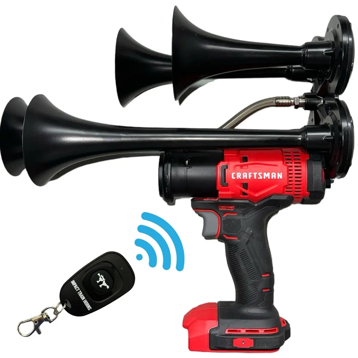 Craftsman Quad Train Horn -130dB Craftsman Quad Train Horn -130dB