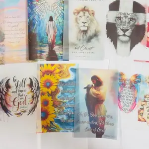 16-Pack Religious Bible Inserts & Overlays, Ideal for Bible Study (Religion & Philosophy, Humanities & Social Sciences Books Category) Journaling Supplies Devotional Journal