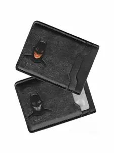 Men's Batman Letter Design Wallet, Short Wallet, Casual Multi Card Slot Wallet, Simple Style Card Holder for Daily Use