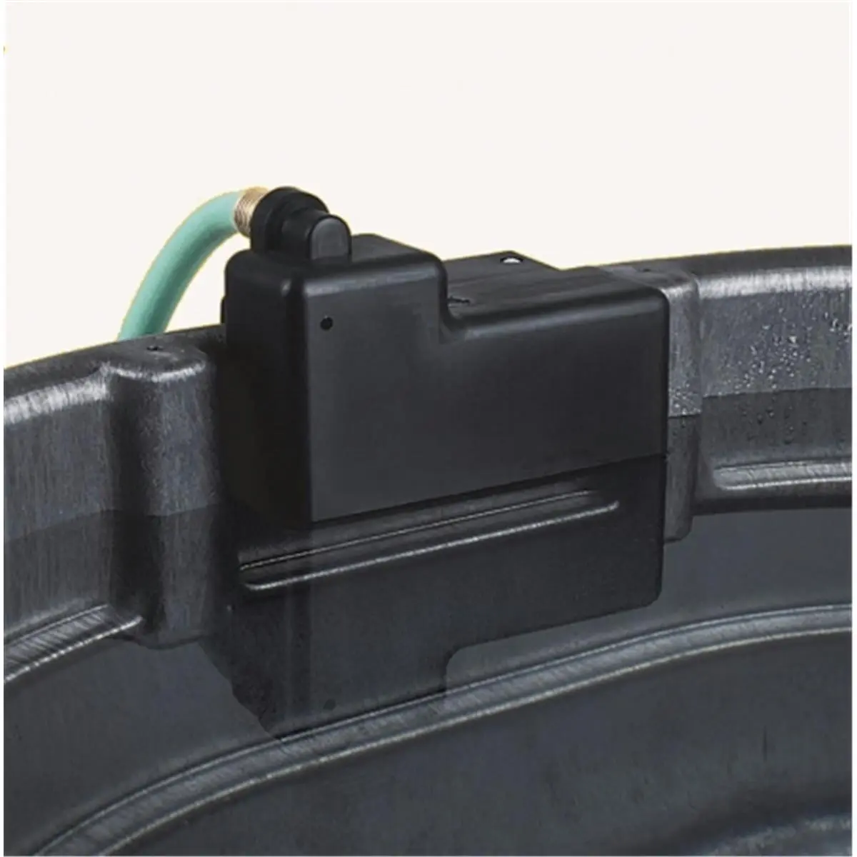 Rubbermaid Stock Tank Float Valve - Gray Rugged All-Plastic Anti-Siphon Valve for Rubbermaid Tanks Filling, 60 PSI, 3-3.5 GPM, Standard Hose Fittings, Model 424806, 3 To 3.5 Gallons Per Minute
