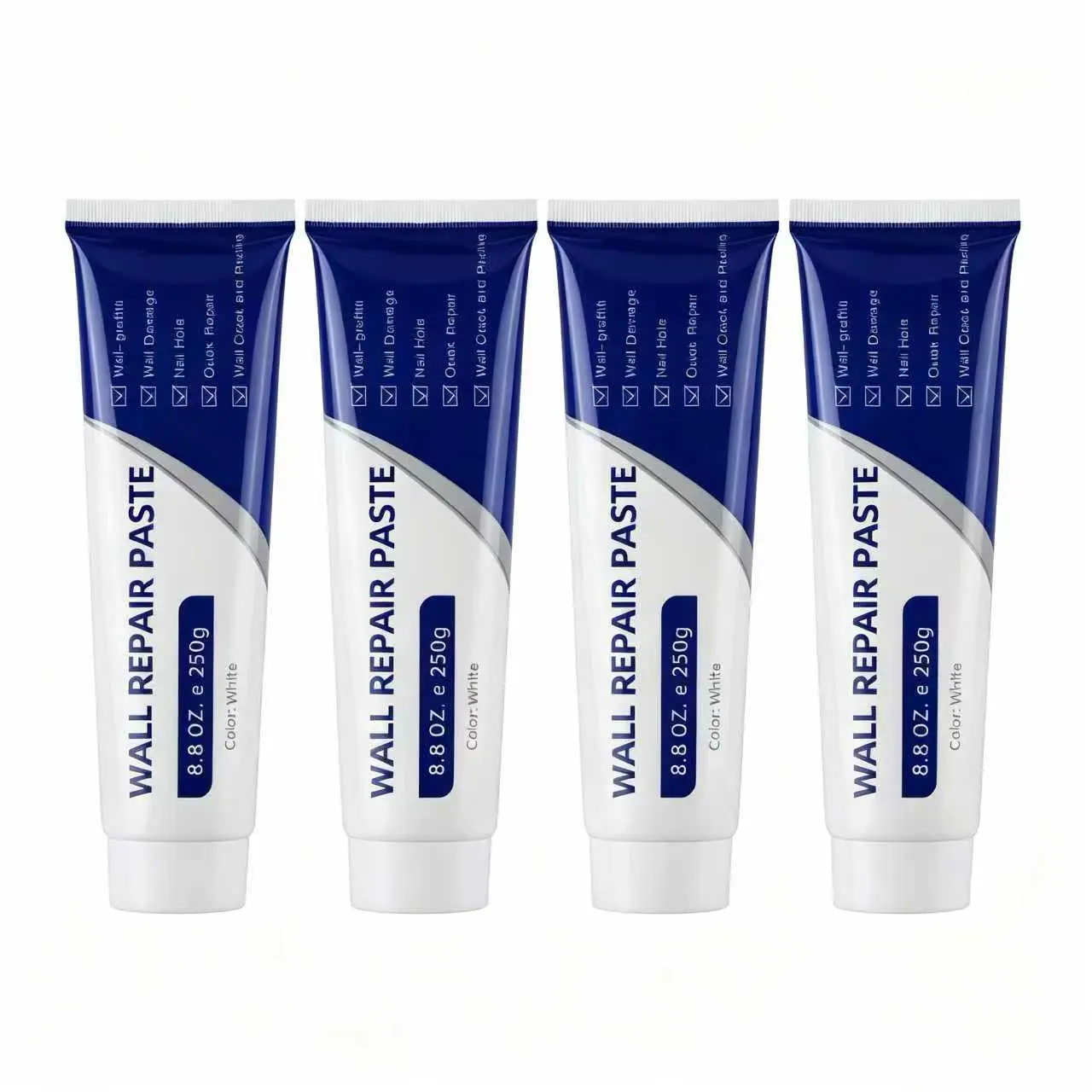 Drywall Patch Repair Kit, 250g Wall Mending Agent, Multi-functional Quick-drying Wall Repair Paste, Adhesive, Heavy Duty, Concrete Sealant Waterproof, Self Adesive，Home Renovation Wall Tools