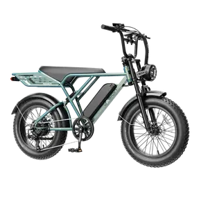 Jasion RetroVolt Pro Electric Bike, 2000W Peak Power, 38MPH Top Speed, 52V 20Ah Removable Battery, 90-Mile Range, Hydraulic Brakes, 20"x4" Fat Tire Electric Dirt Bike
