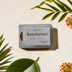 Beachwood Soy Wax Melts Handmade with Premium Ingredients Beachwood Woody Fresh Scent