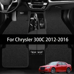 Car Floor Mat For Chrysler 300C 2012-2016 Full Set Luxury Premium Mat Reliable Performance, Ideal for Daily Commute & Long Trips, Must-Have Vehicle Easy to clean, anti slip and wear-resistant Auto Interior Accessories