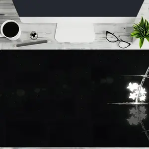 Mysterious Scythe Reflection Design Mouse Pad, 1 Count Large Gaming Mouse Pad, Office Desk Accessories, Non-slip Rubber Base Stitched Edge Desk Pad for Office, Stationery Office Supplies