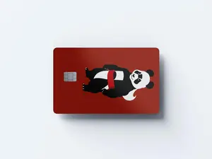 Credit/Debit Card Cover/Skin - Panda Fighter