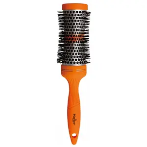 Marilyn Brush Hot Flash 2.5-Inch Ceramic Heated Hair Straightening Brush, Anti Static Thermal Straightener Tool for Haircare & Styling, Straightener Brush