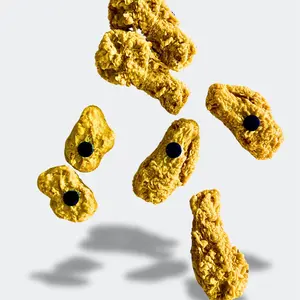 Shoe Charm Handcrafted Fried Chicken  - Fun and Realistic Food Charm for footwear