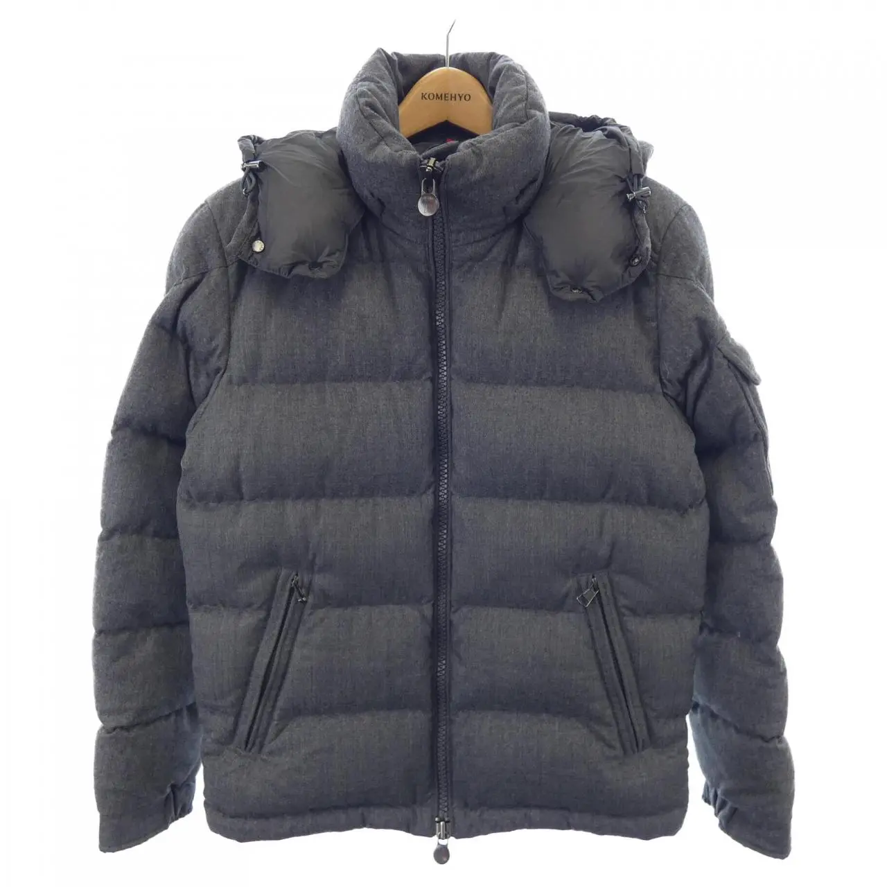 Pre-owned MONCLER Nylon Small Leather Goods MONTGENEVRE Down Jacket