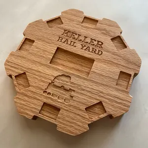 Personalized Mexican Train Domino Game Hub for Family Fun - Perfect Gift