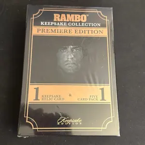 Keepsake Rambo Collection Premiere Edition Hobby Box (Keepsake Trading Cards 2024)