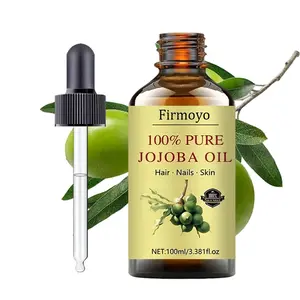 Natural Jojoba Oil Essential Oil, Pure Natural, for Massage, Skin Care, Scraping Therapy, Shower, Face, Body, Nails, Hair, Eyelashes