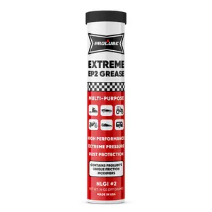 Prolube Extreme EP2 Grease - High Performance Red Lithium Complex for Racing Wheel Bearings & Heavy-Duty