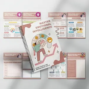 High Eq Practice Manual: Master Emotional Management and Self-Growth, Essential Guide for Personal Development, Awareness, Skill Building, Mindset, Perfect for Daily Use