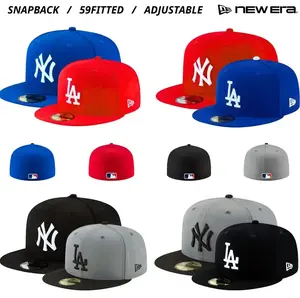 NEW ERA 59FIFTY MLB Baseball Hat National Teams Fitted Snapback Los Angeles Dodgers New York Yankees Boston Red Sox Hats Cap Caps Hat