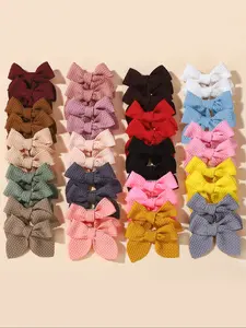 40 Piece Random Moonglow Color Tail Butterfly Hair Clips, Super Cute Clips, Girls' Fashion Classic Versatile Hair Accessories, Stylish and Durable