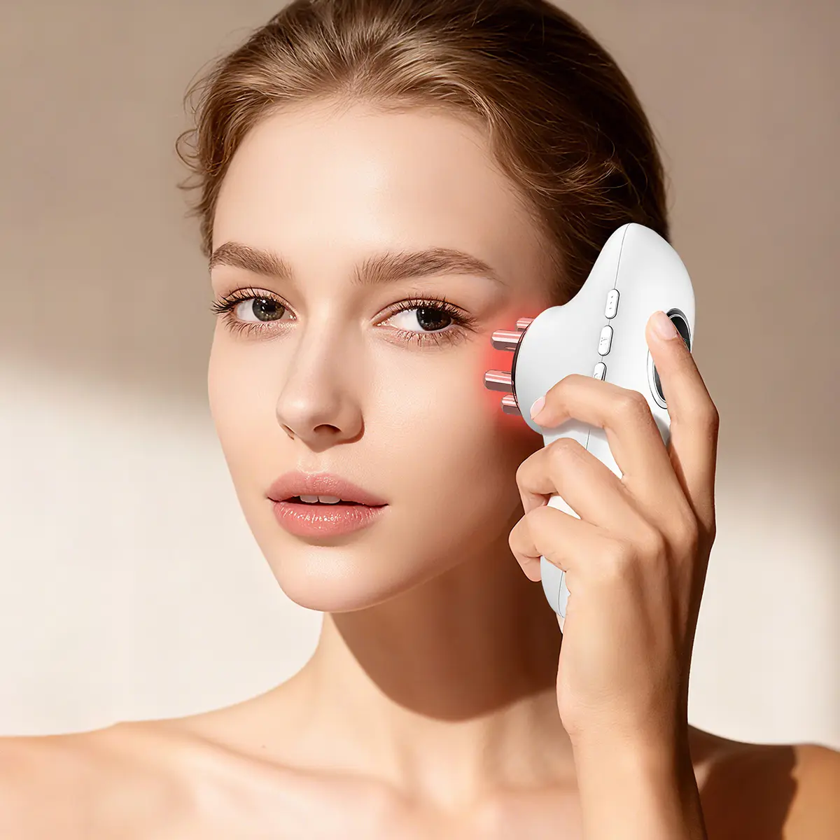 AYYHG 3-in-1 EMS Face/Body Handheld Device - Wireless Microcurrent Cupping Vibration Beauty Tool for Skin Firming, Daily Home Spa, Rechargeable Portable Self Care