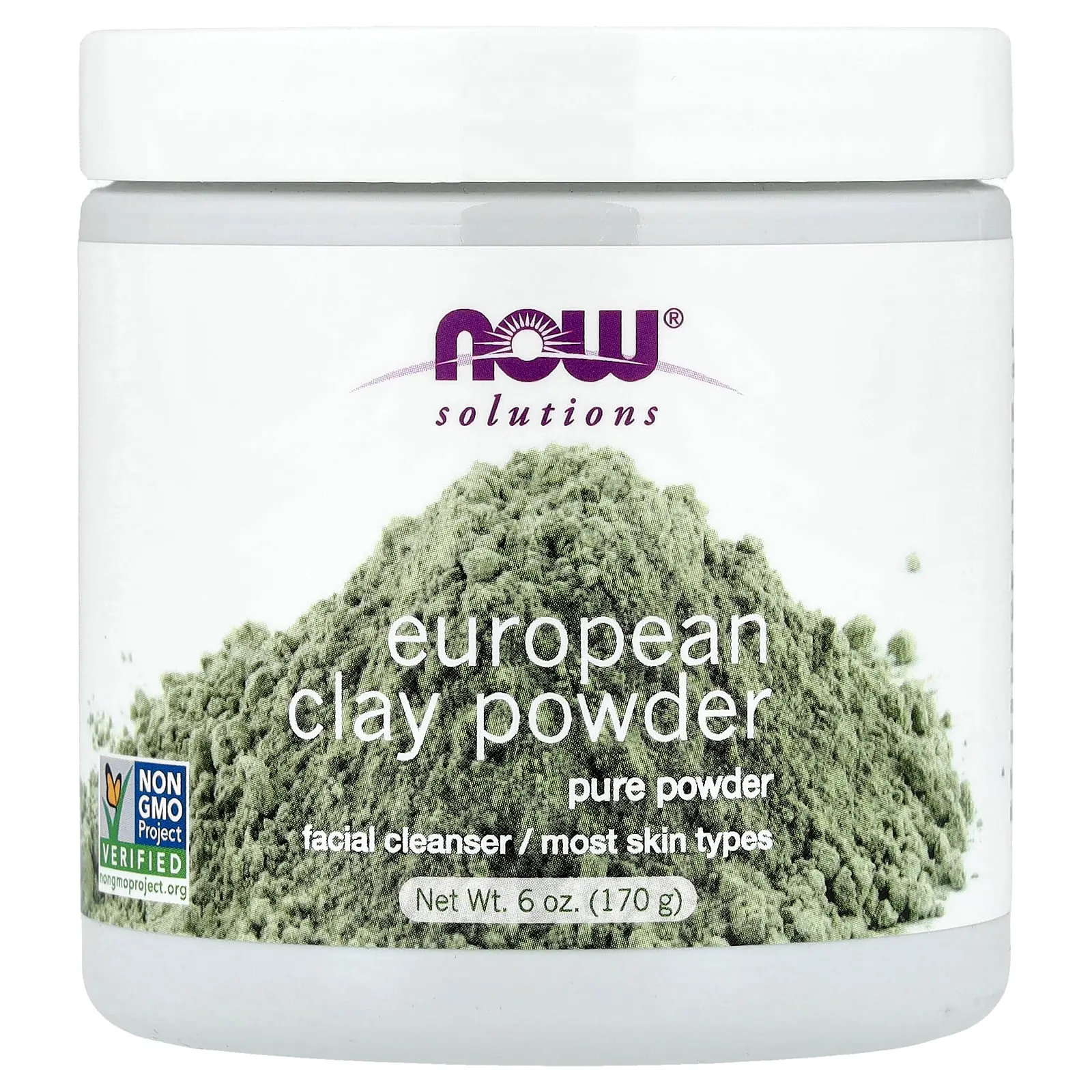 NOW Foods Solutions, European Clay Powder, 6 oz (170 g)