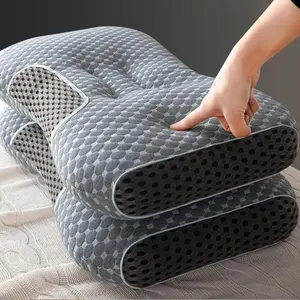 Memory Foam Neck Support Pillow for Pain Relief, Helps Sleep and Protects Neck, Odorless Orthopedic Pillow for Side Back Stomach Sleepers