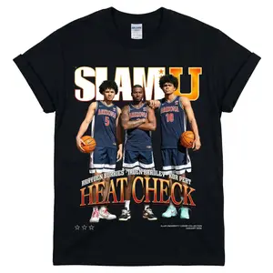 [FreeShip] SLAMU Cover Tee - Arizona MBB - Premium Cotton Graphic Shirt - Arizona Wildcats Fans Merch