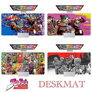 JoJo's Bizarre Adventure Desk Mat, Jojo Character Mouse Pad, Anime Gaming Accessories for Desk, Computer Room, Gift for Gamer, Anime Lover.
