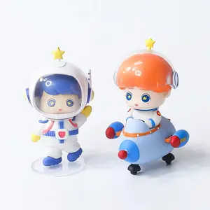 Astronaut Figure Statue Figurine Spaceman Sculpture Educational Toy Desktop Home Decoration Astronaut Model For Kids Gift