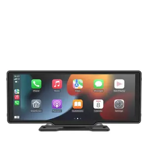 10.26 Inch Wireless Radio Car Stereo for Apple CarPlay Android Auto, Carplay Touchscreen, IPS Touch Screen Car Player with 1080P Rear View Camera & Voice Control, BT AUX/FM GPS Navigation System