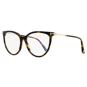 Tom Ford Magnetic Clip-on Eyeglasses TF5994-B 052 Dark Havana 56mm FT5994