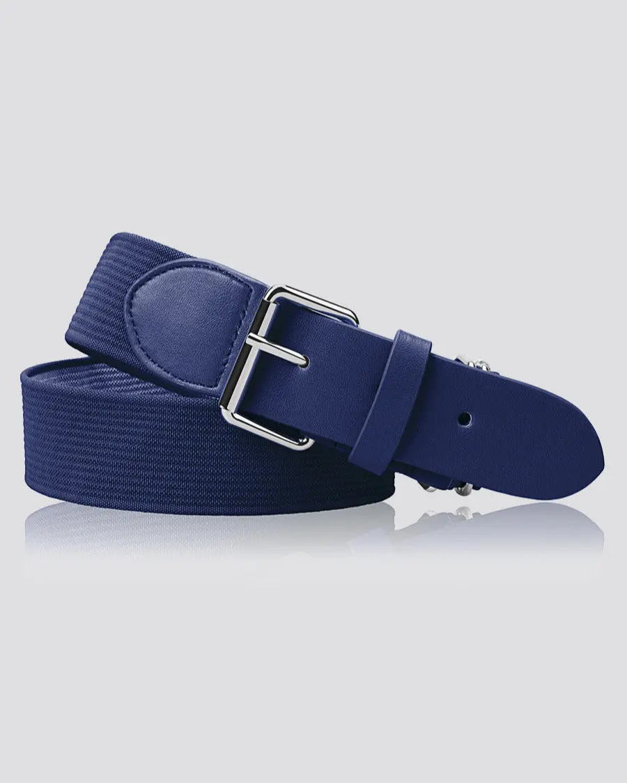 Adults' Quick, Durable Elastic Baseball-Softball Belt with Metal Buckle