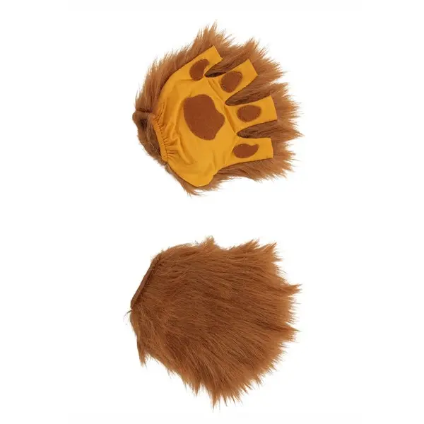 Lion Paws Fingerless Gloves