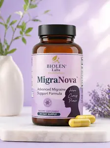 MigraNova Migraine Relief Supplement for Daily Prevention and Care