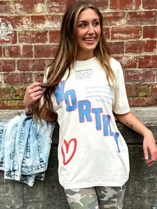 Worthy 5:17 Tee - Casual Graphic T-Shirt for Women, Crew Neck Top Womenswear