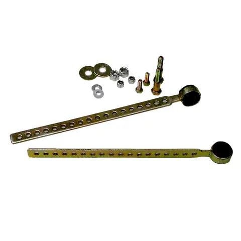 TORQUE 48100367 Height Control Valve Linkage - 14" Max Adjustable Strap Linkage for Air Spring Bag - SRK503 Air Suspension Leveling Kit for Trucks and Tractors