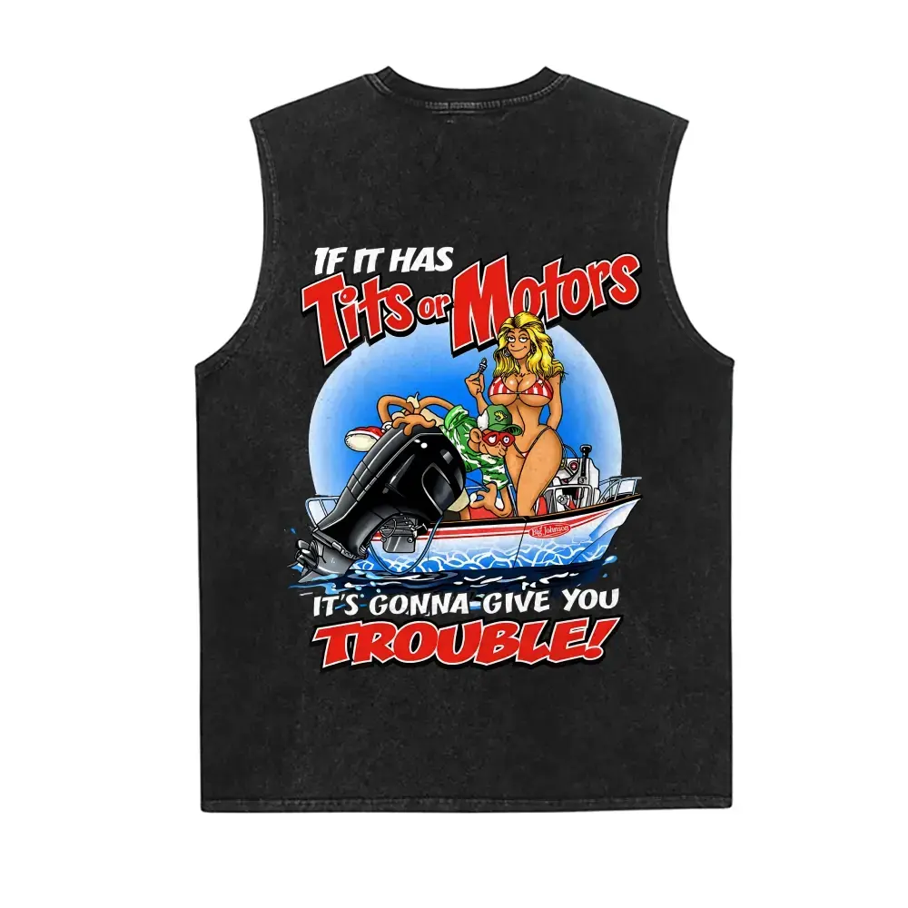 [Viral] Vintage Tank 90s Graphic Sleeveless Tank Tops Men Vest Streetwear Outfits Men Vacation Outfits Sleeveless Shirt