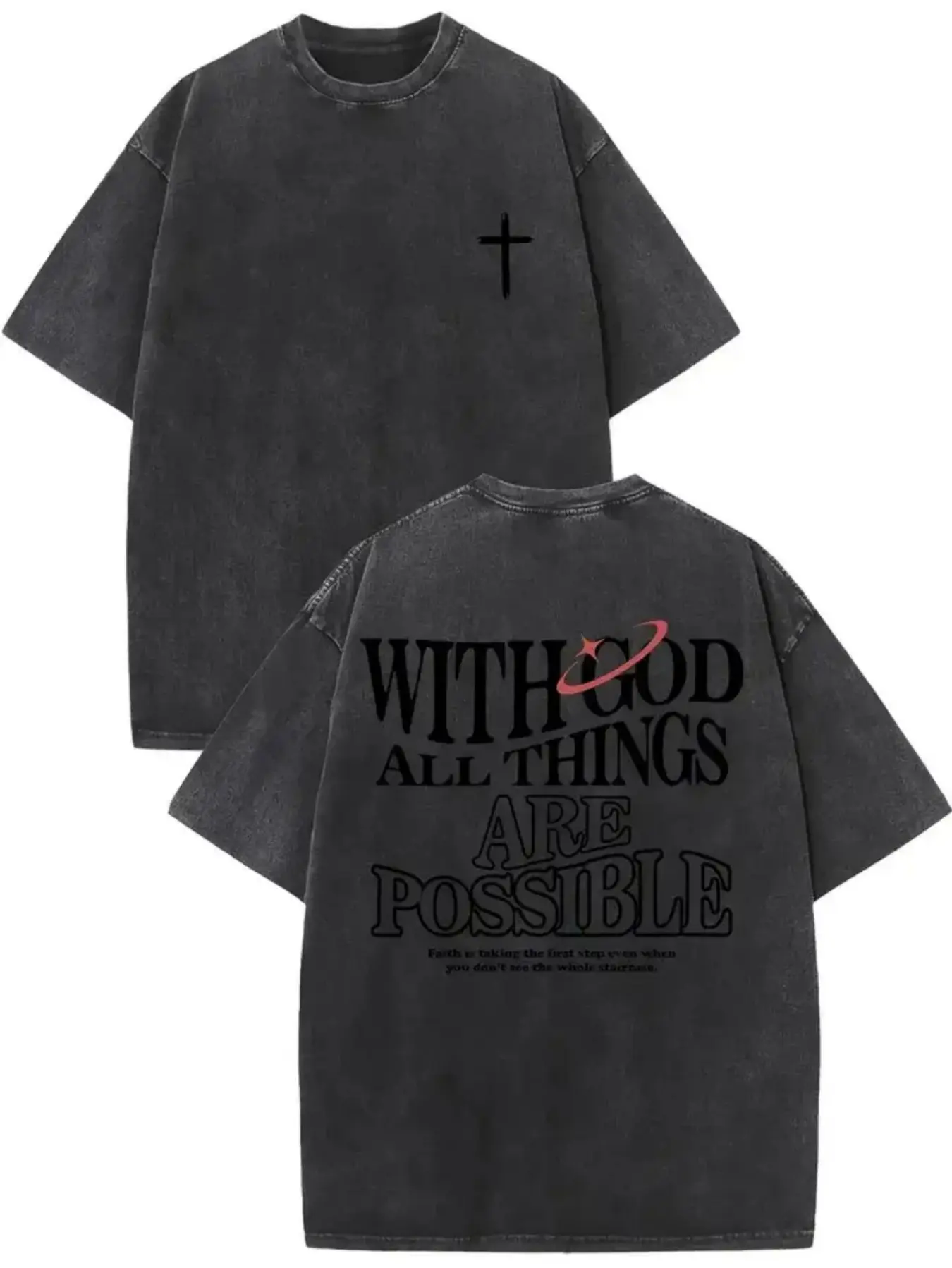 Men'S T-Shirt with a Unique Design, Featuring a Vintage Distressed Look, Round Neck And Short Sleeves. This High-Quality, Heavy-Weight Washed Tee Is Soft, Comfortable, And Breathable, Embodying a Fashionable Street Vintage Style